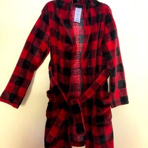Boys very soft plush robe